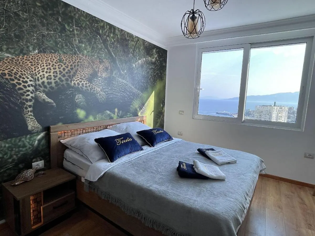 Teuta- Luxury Penthouse 200M2 Apartman Saranda Albánia